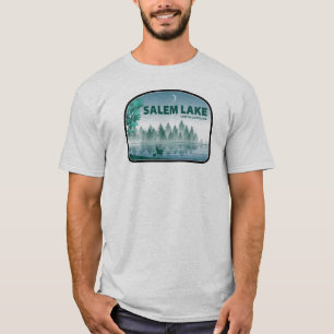 Salem Lake North Carolina Deer T-Shirt