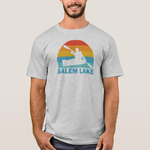 Salem Lake North Carolina Kayak T-Shirt