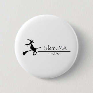 Salem, MA 1626 6 Cm Round Badge