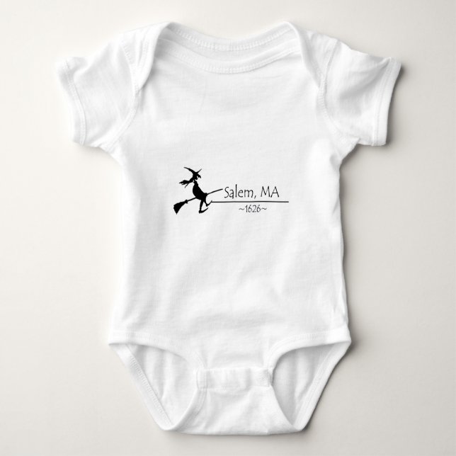 Salem, MA 1626 Baby Bodysuit (Front)