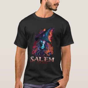 Salem Massachusetts City Of Witches Commemorative T-Shirt