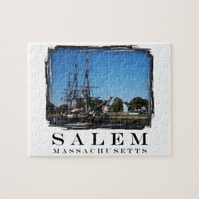 Salem Massachusetts Jigsaw Puzzle (Horizontal)