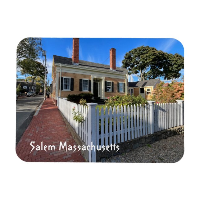 Salem Massachusetts Magnet (Horizontal)