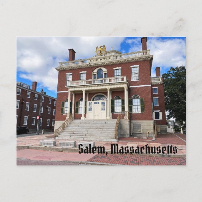 Salem Massachusetts Postcard (Front)