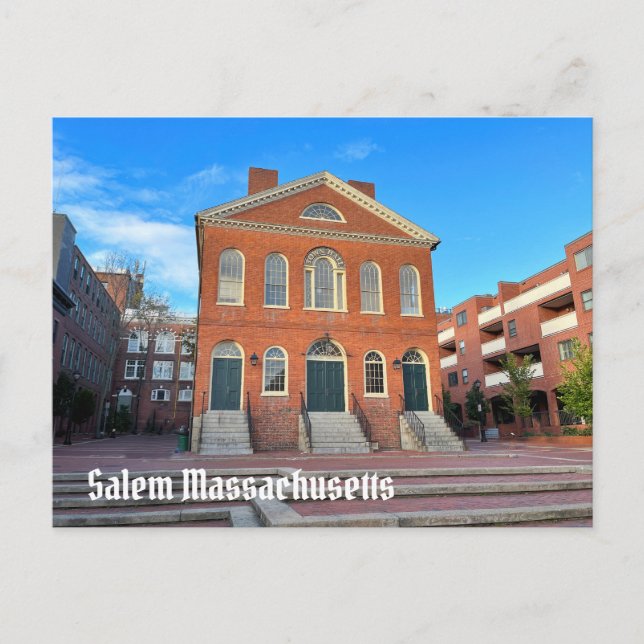 Salem Massachusetts Postcard (Front)