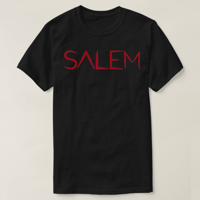 Salem Massachusetts  T-Shirt (Design Front)