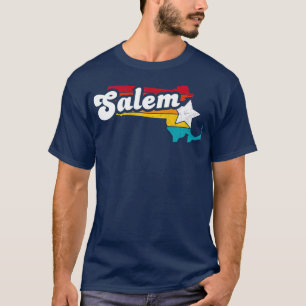 Salem Massachusetts Vintage Distressed Souvenir 2 T-Shirt