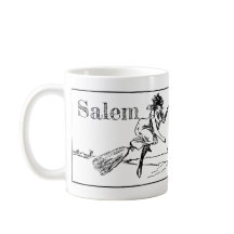 Salem Massachusetts, Witches in ink mug