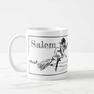 Salem Massachusetts, Witches in ink mug