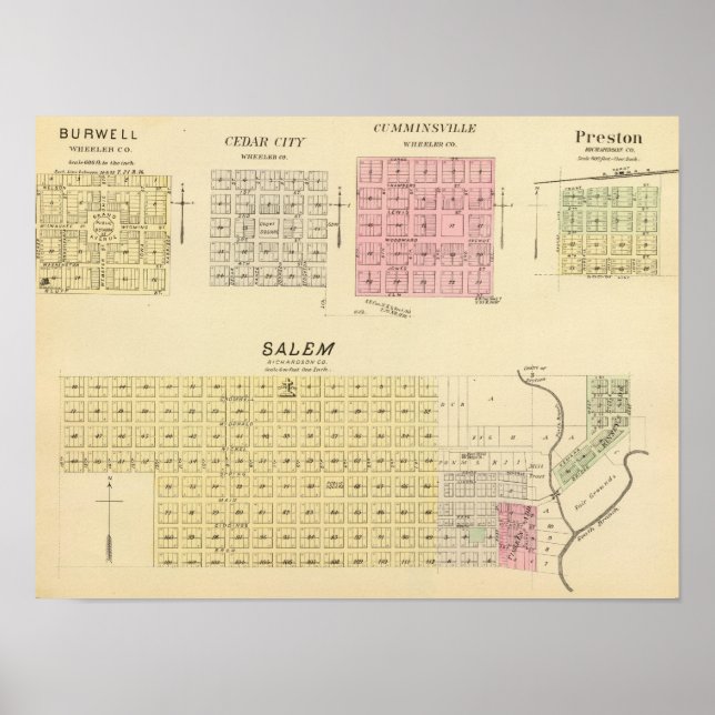 Salem, Nebraska Poster (Front)