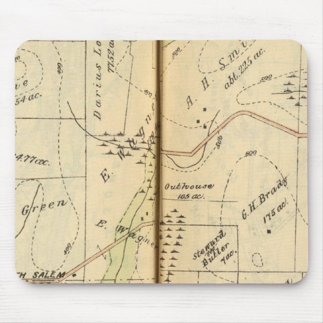 Salem, New York 2 Mouse Mat (Front)