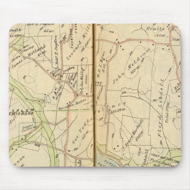 Salem, New York Mouse Mat (Front)