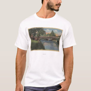 Salem, Oregon - Beautiful Mill Creek T-Shirt