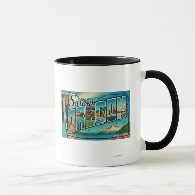Salem, OregonLarge Letter ScenesSalem, OR 2 Mug (Right)