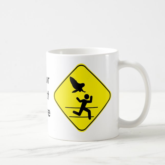 Salem Owl Capone Sign Coffee Mug (Right)