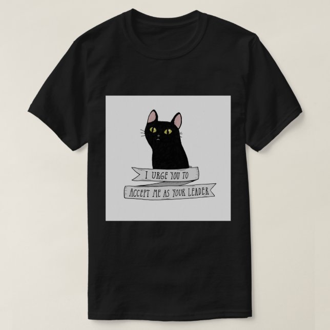 Salem Saberhagen - black cat quote  T-Shirt (Design Front)