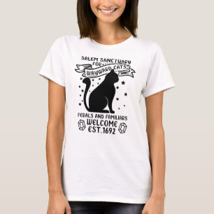 Salem Sanctuary For Cats, Halloween Animal T-Shirt