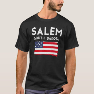 Salem South Dakota USA State America Travel South T-Shirt