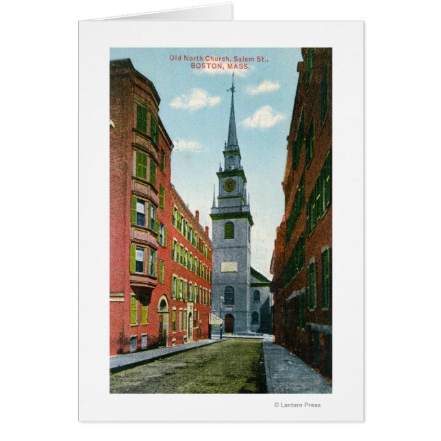 Salem Street View of Old North Church Bldg # 2 (Front)