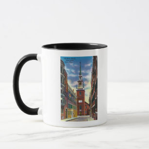 Salem Street View of Old North Church Bldg Mug