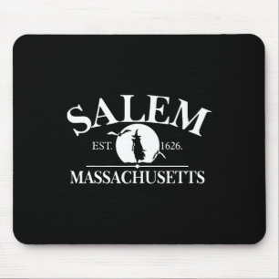 Salem The City Of Witches Machusetts Ma Vintage Mouse Mat
