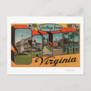 Salem, VirginiaLarge Letter ScenesSalem, VA Postcard