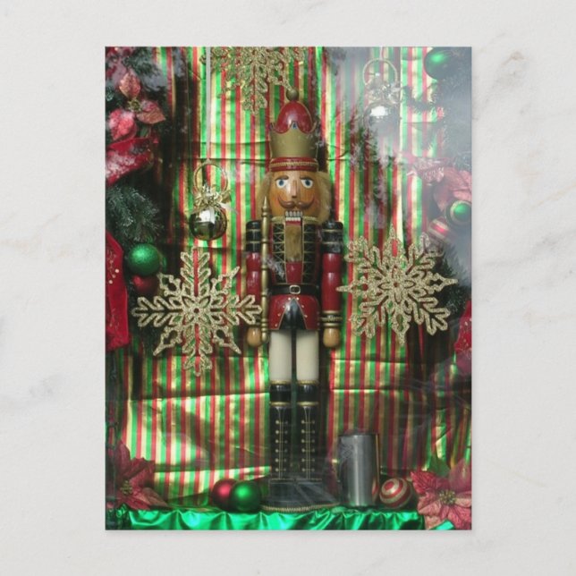 Salem Window Nutcracker Postcard (Front)