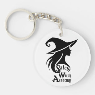 Salem Witch Academy Halloween Wiccan Witches Key Ring