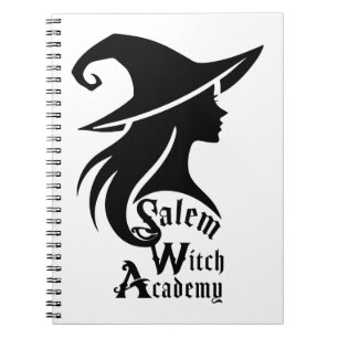 Salem Witch Academy Halloween Wiccan Witches Notebook