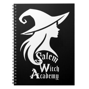 Salem Witch Academy Halloween Wiccan Witches Notebook