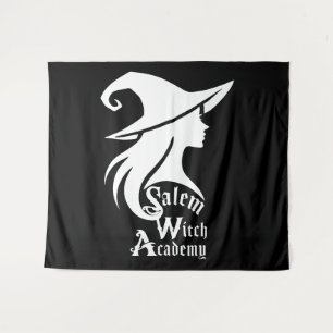 Salem Witch Academy Wiccan Witches Halloween Party Tapestry