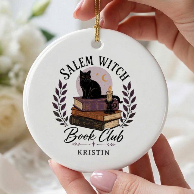Salem Witch Book Club Ornament (Creator Uploaded)