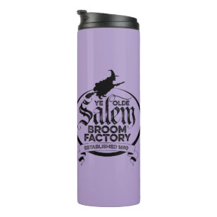 Salem Witch Broom Factory – funny vintage gothic Thermal Tumbler