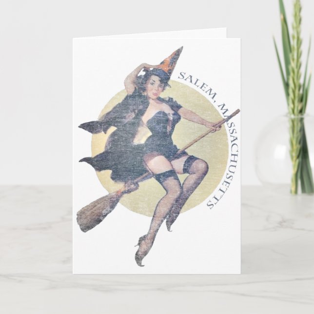 Salem Witch Card (Front)