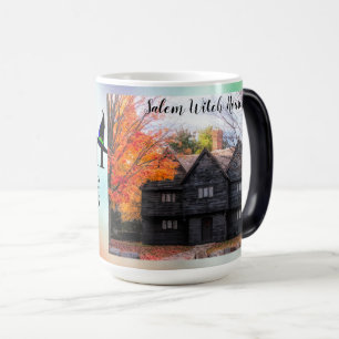 Salem Witch House in Salem Massachusetts Magic Mug