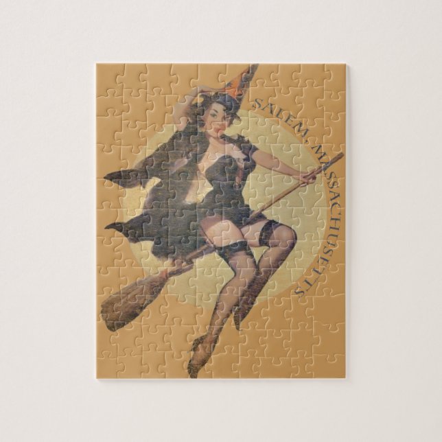 Salem Witch Jigsaw Puzzle (Vertical)