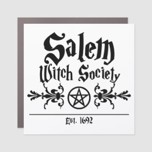 Salem Witch Society Car Magnet