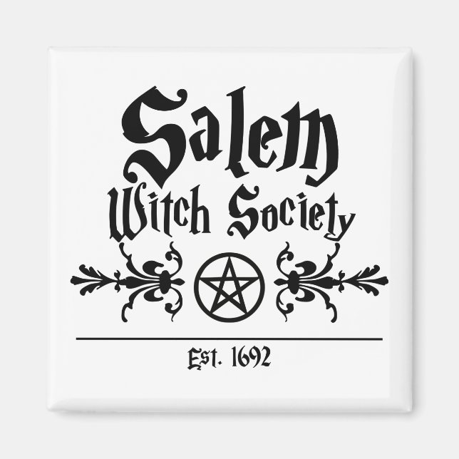 Salem Witch Society Magnets (Front)