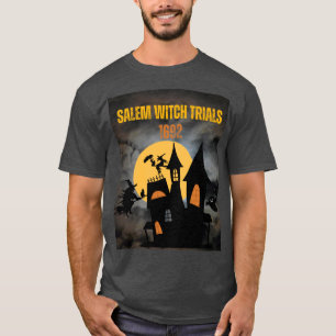Salem Witch Trials 1692 Vintage Massachusetts Dark T-Shirt