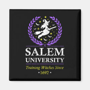 Salem Witch University Training Halloween Women Magnet