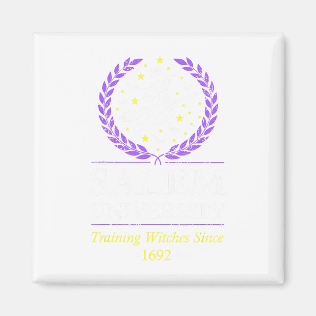 Salem Witch University Training Halloween Women  Magnet (Front)