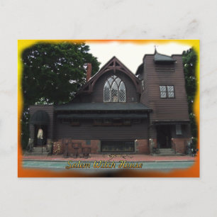 Salem Witches House Postcard