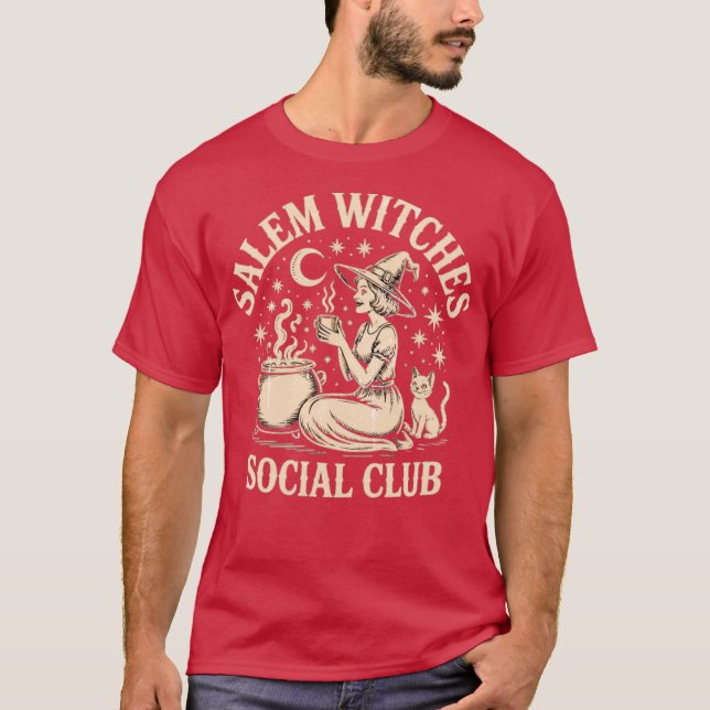 Salem Witches Social Club T-Shirt (Front)