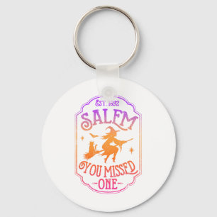 Salem You Missed One Halloween Feminist Witch Tria Key Ring