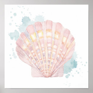 Salento Coast Shell Poster