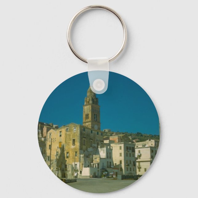 Salerno, Church and town Key Ring (Front)