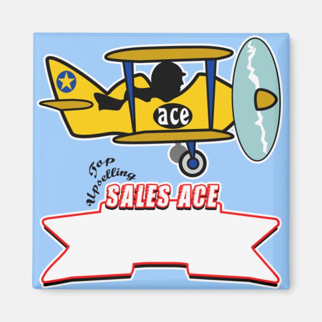 Sales Ace Top Seller Magnet (Front)