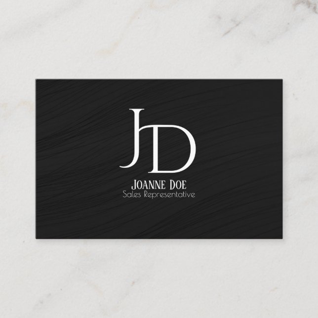 Sales Agent Business Card (Front)