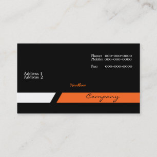 Sales Manager Business Card