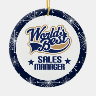 Sales Manager Gift Ornament